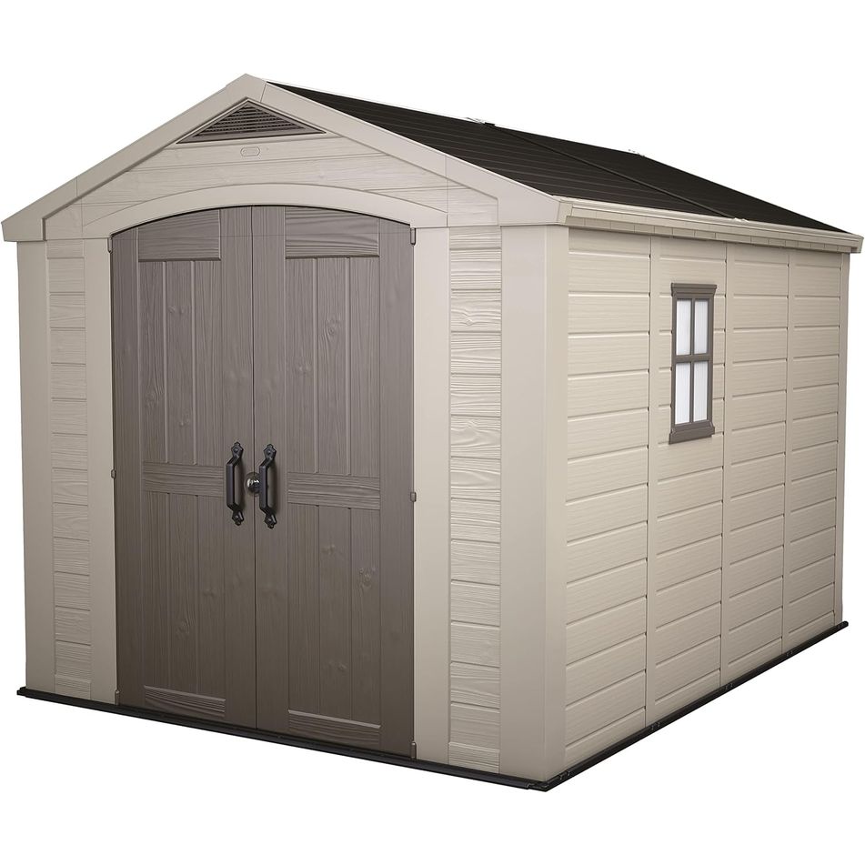 keter-casetta-da-giardino-factor-8x11-beige-mensole-incluse