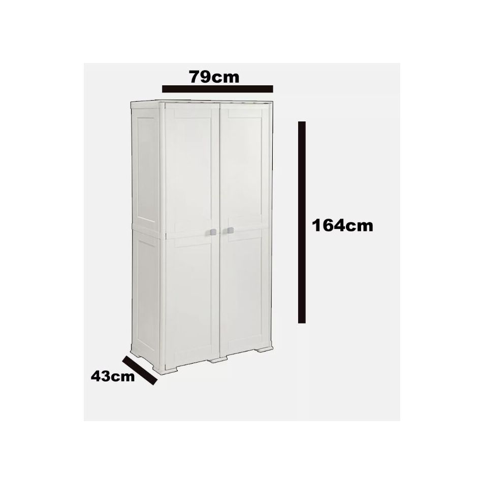armadio-portascope-simplex-79x43xh164cm-panna