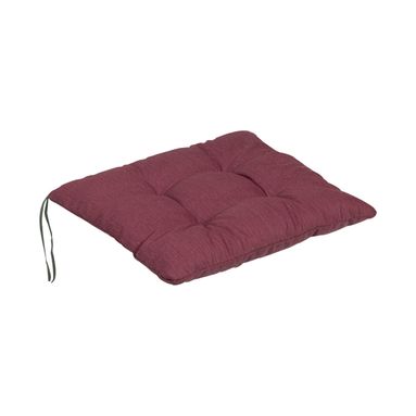 CUSCINO SEDUTA TRAPUNTATO 42X44XH4CM BORDEAUX