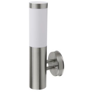 APPLIQUE ARES E27 H38CM IP44 IN ACCIAIO INOX