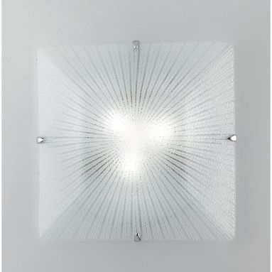 PLAFONIERA ISIDE DIAMANTATO 2XE27 30X8X30CM.