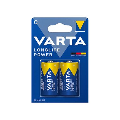 PILA TIPO C LONGLIFE POWER X2 VARTA