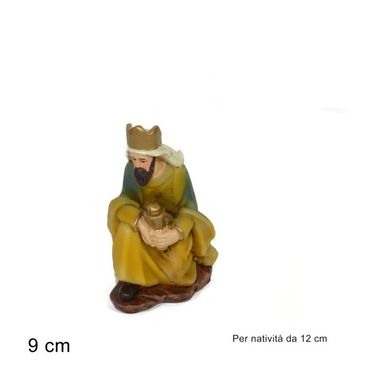 STATUA GASPARRE CM 12.