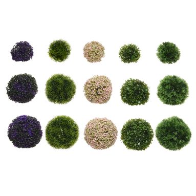 GREEN BALL D.18CM.
