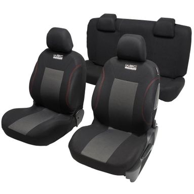 FODERE SEDILI WRC ANTERIORI / POSTERIORI NERE