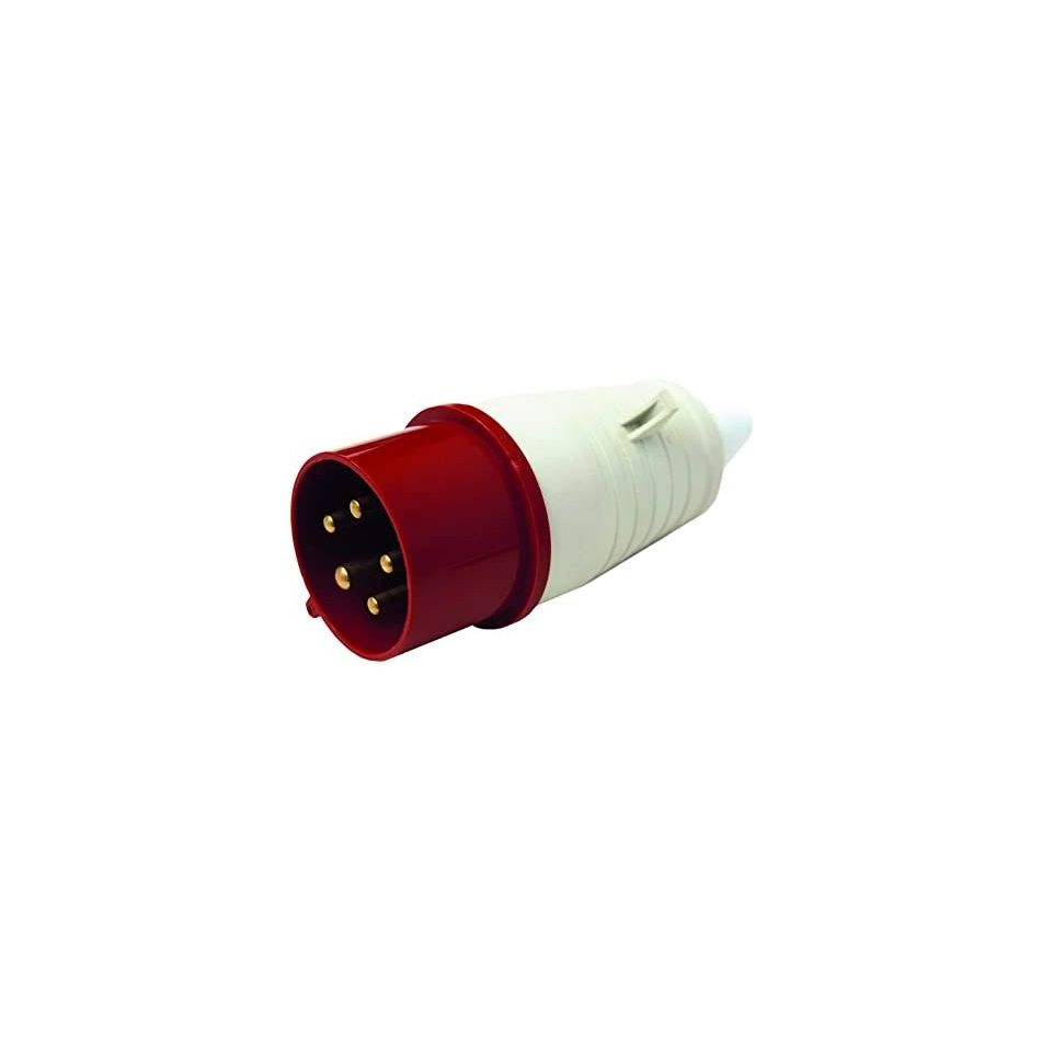 SPINA IEC 16A 3 POLI CON TERRA E NEUTRO 380V IP44 Bricomarket spina-iec-16a-3-poli-con-terra-e-neutro-380v-ip44-bricomarket