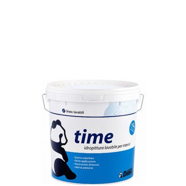 IDROPITTURA TRASPIRANTE LAVABILE TIME 4L BIANCA
