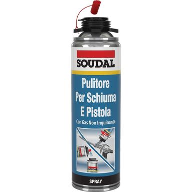PULITORE PER SCHIUMA POLIURETANICA E PISTOLA 500ML