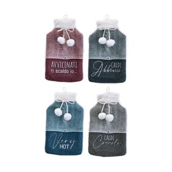 BORSA ACQUA CALDA 2L ROSSA / BLU / GRIGIA