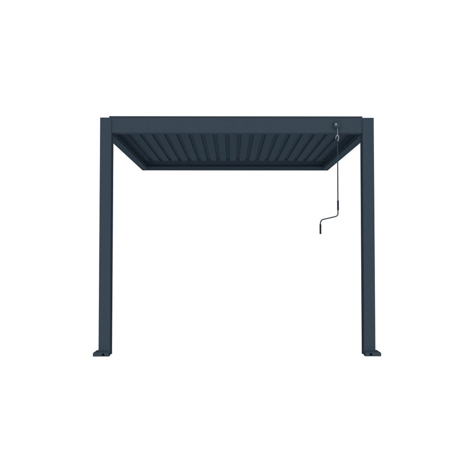 pergola-addossata-304x287xh250cm-grigio-ral-7016