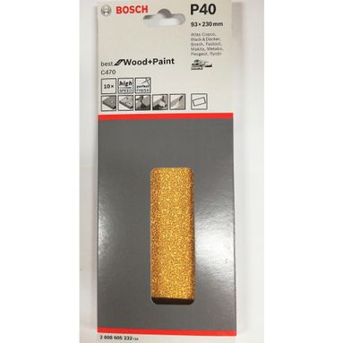 ABR.X ORB. BEST WOOD 93X230MM G.40 10PZ.