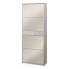 scarpiera-4-ante-specchio-1-cassetto-63x29xh164cm-struttura-olmo-chiaro-frontale-specchio-naturale-ds-osk569olspk