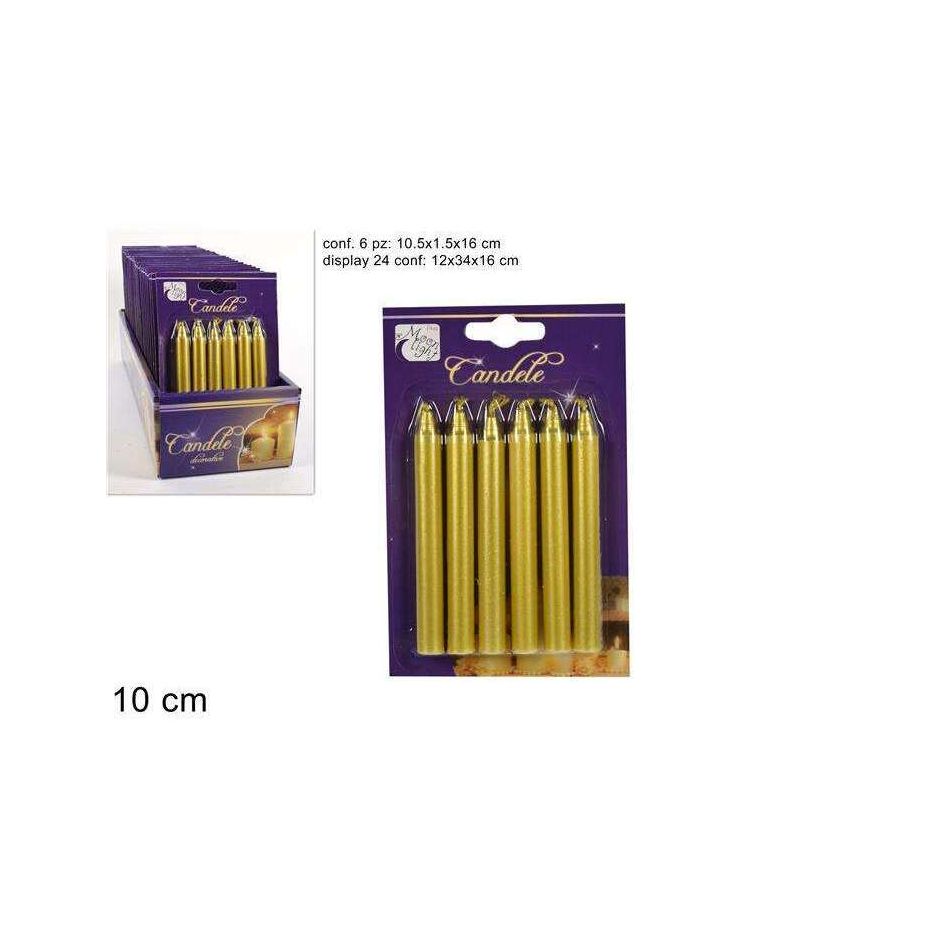 set-6-minicandele-metallizzate-oro