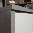 libreria-omega-2-ante-79x34xh118cm-cemento-slash-bianca