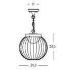cage-sospensione-nero-18w-led-4000k-32240e