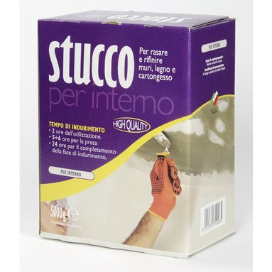 STUCCO IN POLVERE 5KG PER INTERNI